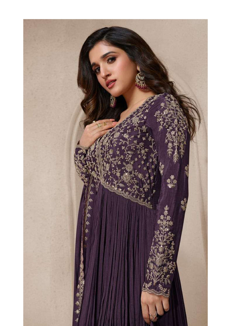 Vinay Fashion Sabina Chinon Embroidered Wedding Wear Salwar Suit Collection
