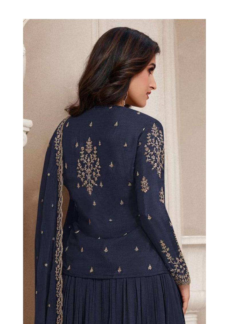 Vinay Fashion Sabina Chinon Embroidered Wedding Wear Salwar Suit Collection