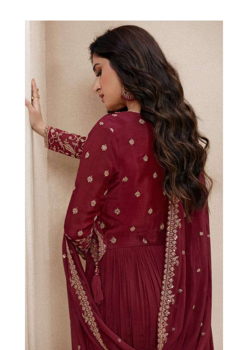 Vinay Fashion Sabina Chinon Embroidered Wedding Wear Salwar Suit Collection