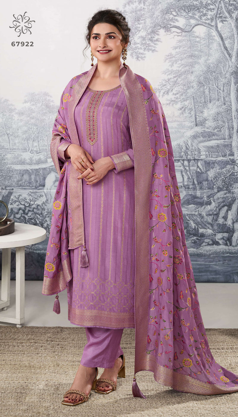 Vinay Fashion Sanaya Vol 2 Jacquard Embroidery With Muslin Dupatta Party Wear Salwar Suit
