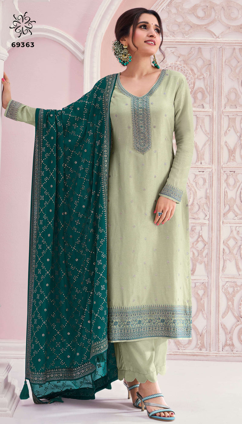 Vinay Fashion Siya Silk Embroidered Wedding Wear Suit Collection