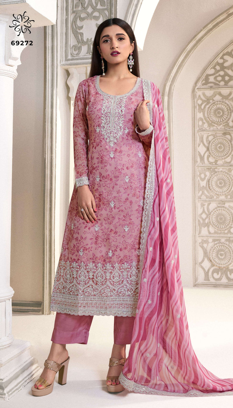 Vinay Fashion Sparsh Organza Digital Printed Party Wear Salwar Suit