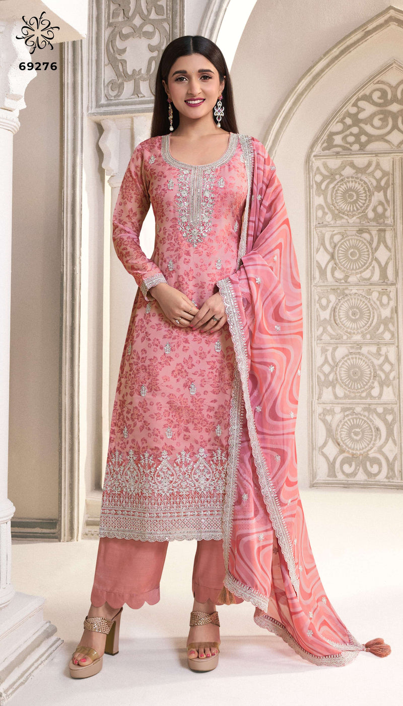 Vinay Fashion Sparsh Organza Digital Printed Party Wear Salwar Suit