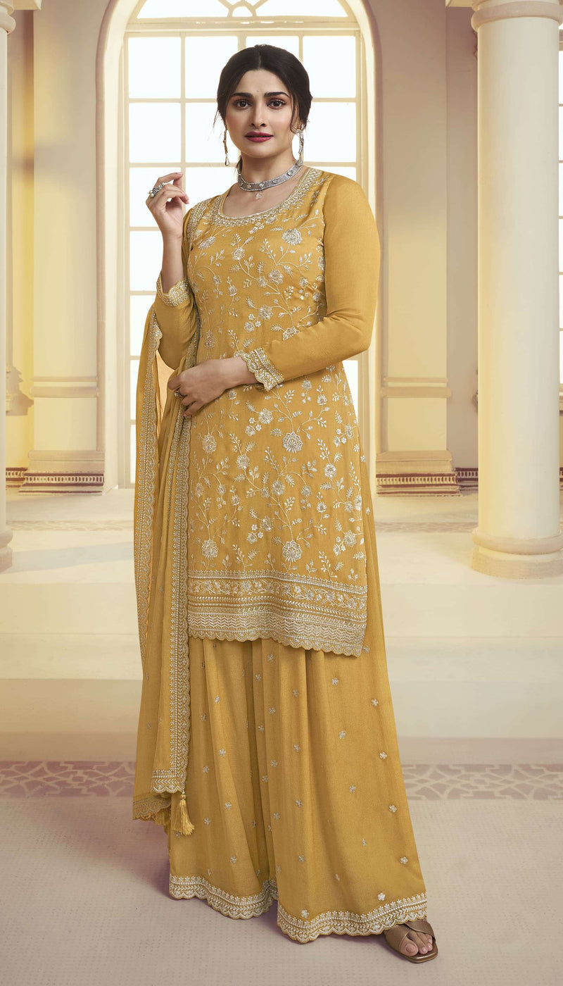 Vinay Fashion Suhaani Chinon Heavy Embroidered Unstitched Suit
