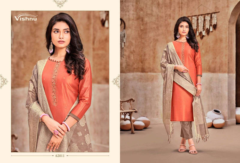 Vishnu Impex Aarohi Banarsi Silk Salwar Kameez