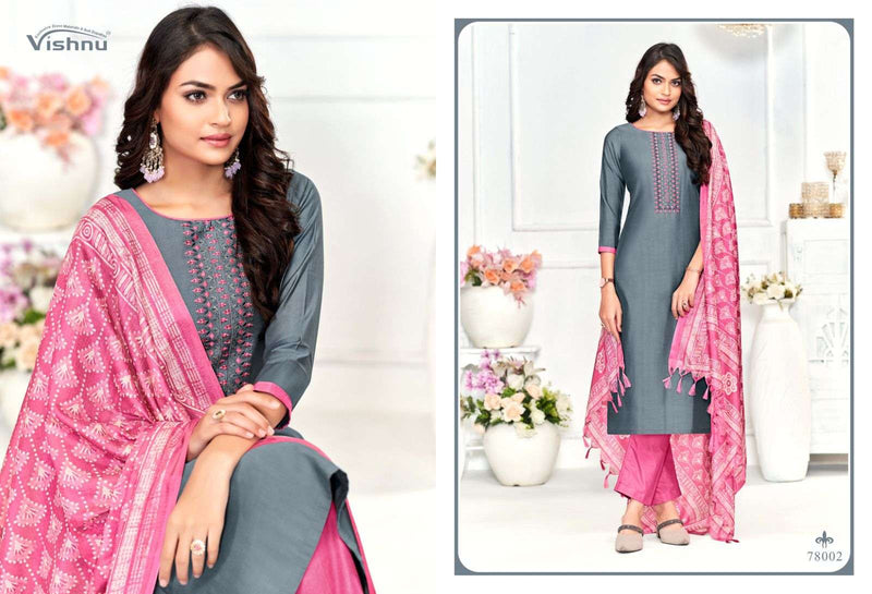 Vishnu Impex  Evanka Vol 9 Silk Fancy Salwar Suit