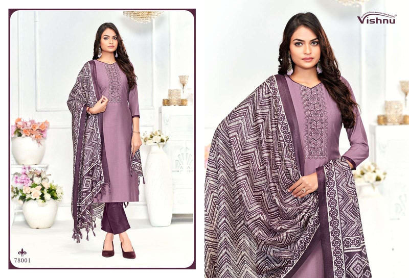 Vishnu Impex  Evanka Vol 9 Silk Fancy Salwar Suit