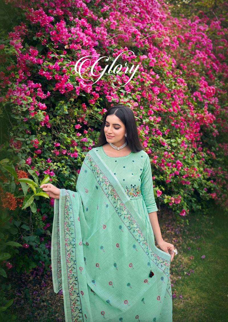 Vitara Fashion Glory Amazing Fancy Work Kurti With Pant And Dupatta Catalog