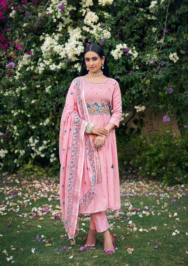 Vitara Fashion Glory Amazing Fancy Work Kurti With Pant And Dupatta Catalog