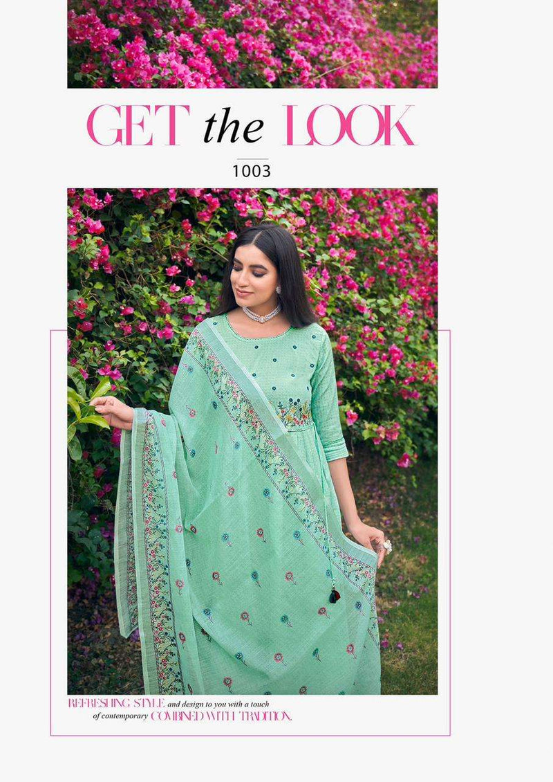 Vitara Fashion Glory Amazing Fancy Work Kurti With Pant And Dupatta Catalog