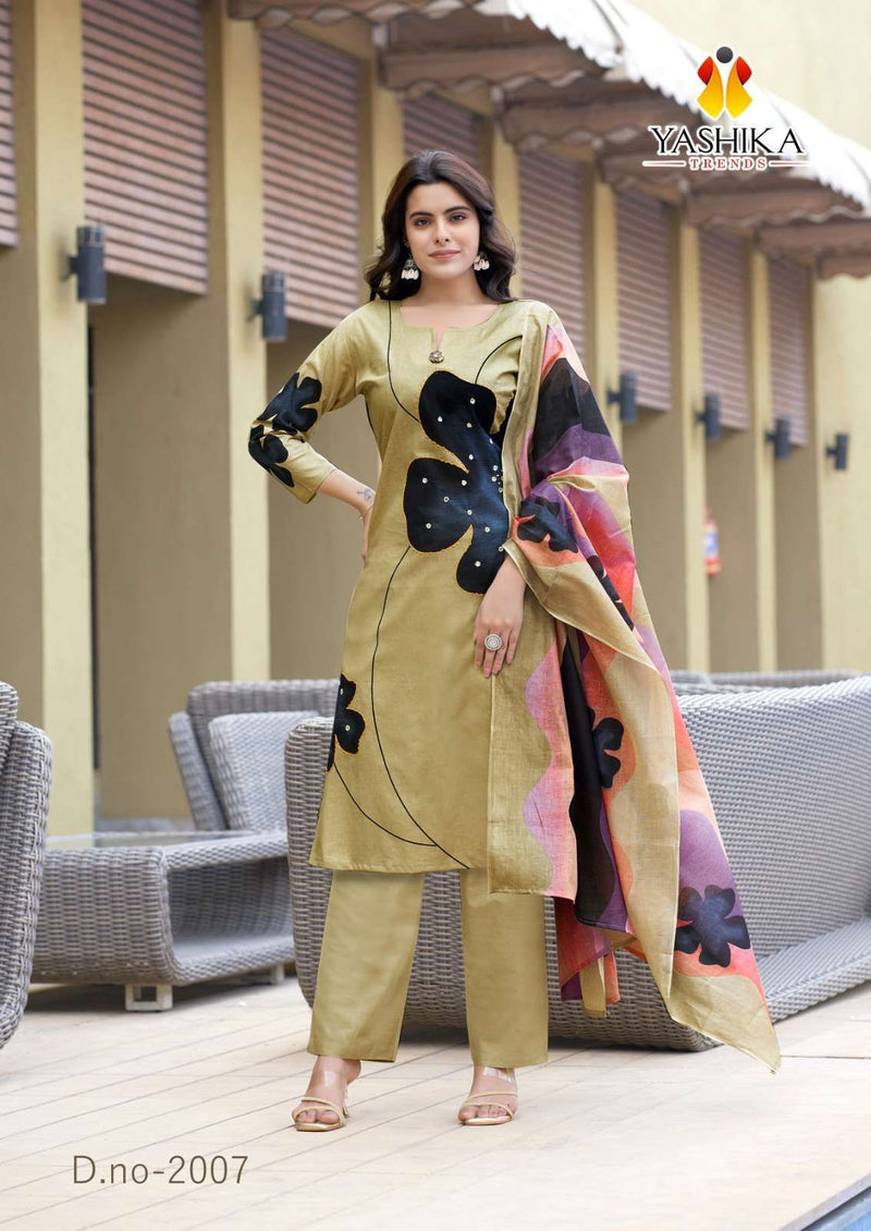 Yashika Trends Dua Vol 2 Heavy Cotton Digital Printed Handwork Salwar Suit