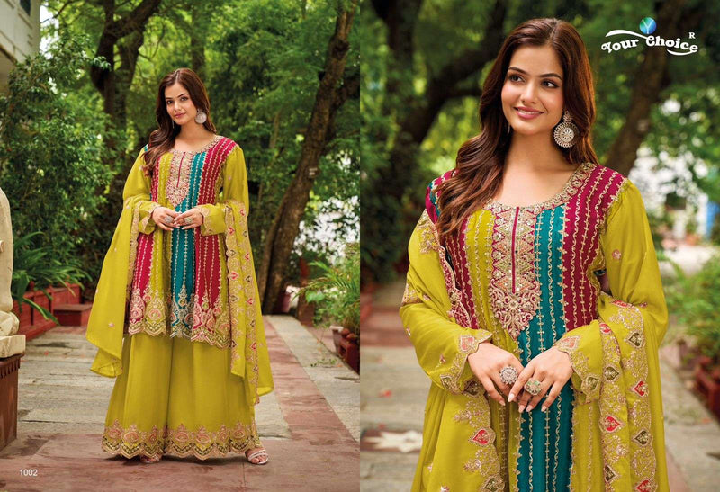 Your Choice Orra Vol 4 Chinon Designer Salwar Suit