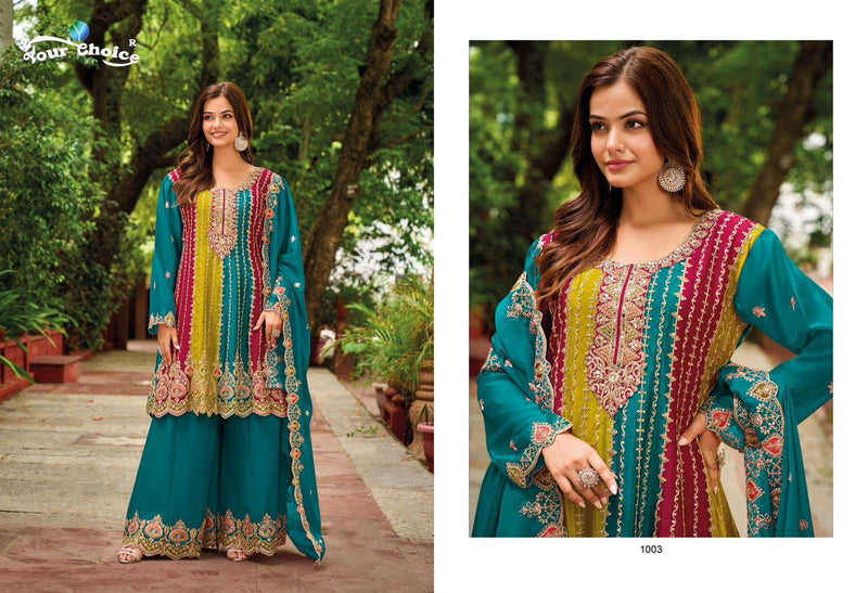 Your Choice Orra Vol 4 Chinon Designer Salwar Suit