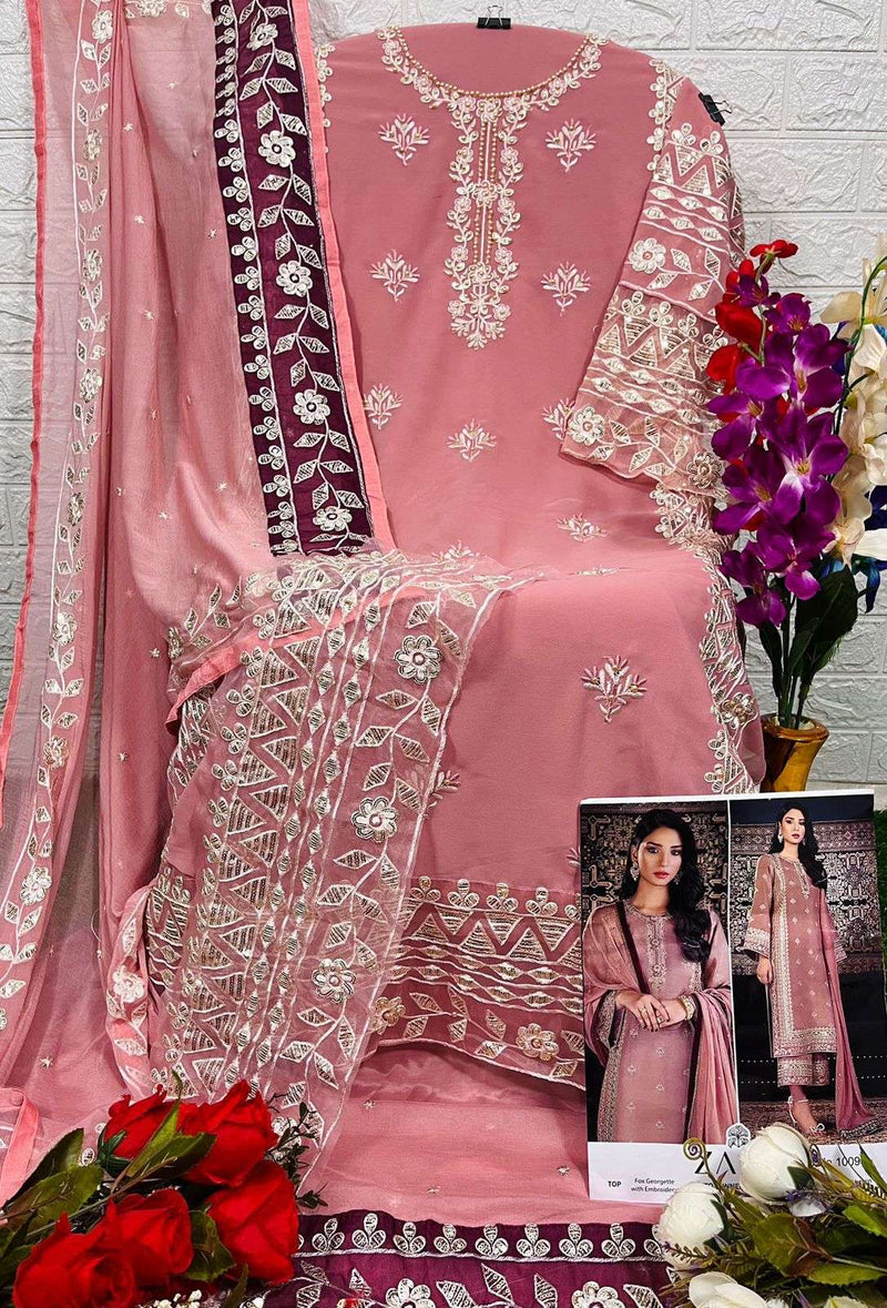 Zaha 10098 Beautiful Designer Signle Pakistani Salwar Kameez