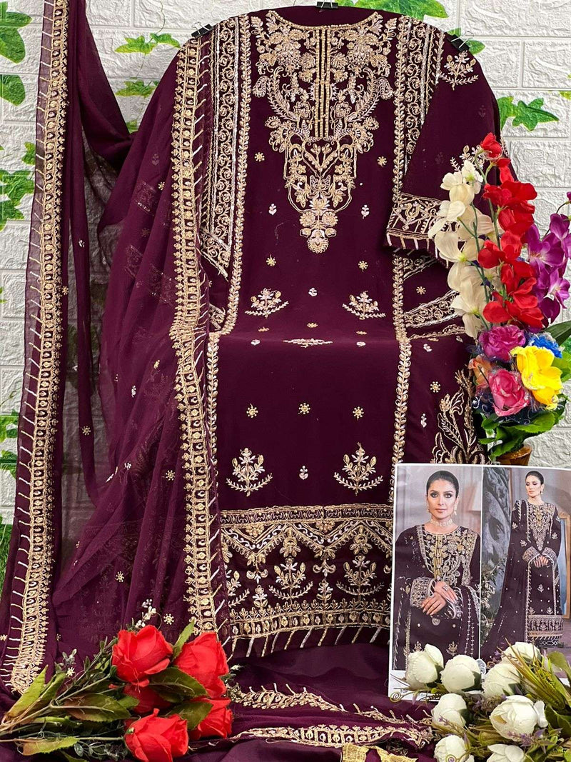 Zaha Aaeesha 10115 Hits Colours Fantastic Designer Pakistani Salwar Kameez Collection