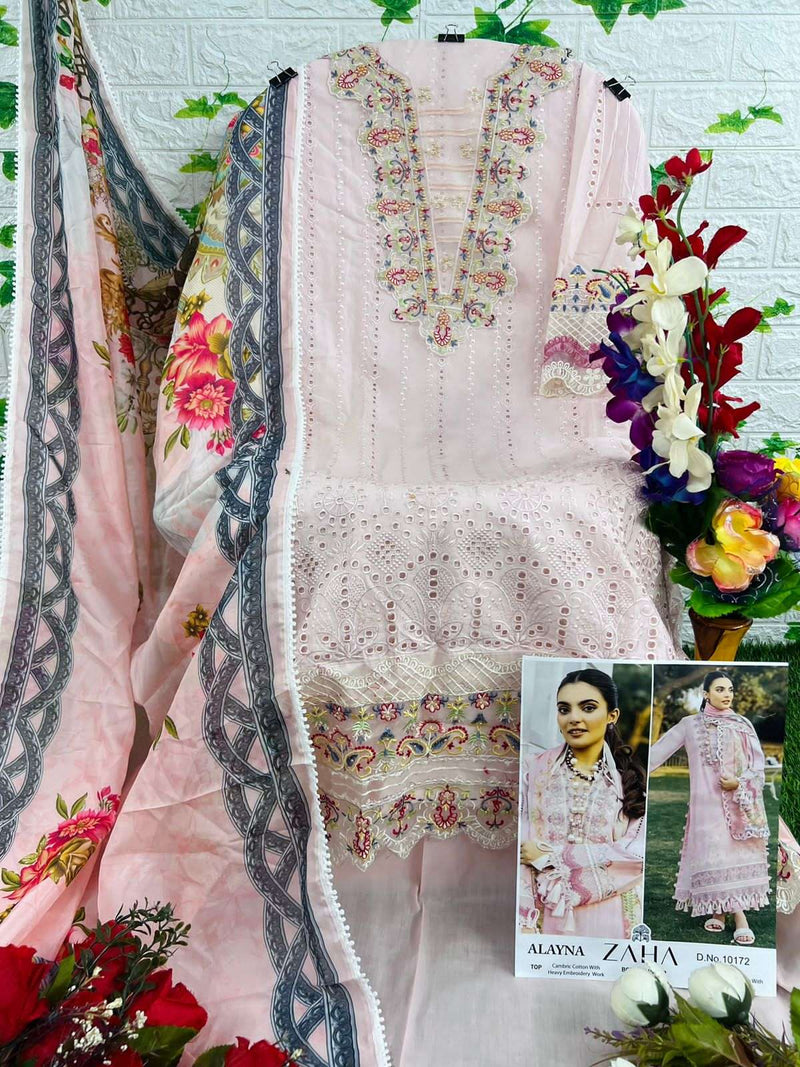 Zaha Present Alayna Designer Pakistani Concept Salwar Kameez Material