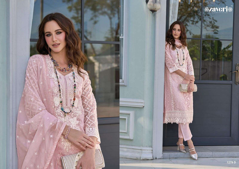 Zaveri Women Beauty Femina Vol 2 Color Edition Vol 1 Organza Designer Party Wear Set