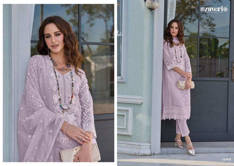 Zaveri Women Beauty Femina Vol 2 Color Edition Vol 1 Organza Designer Party Wear Set