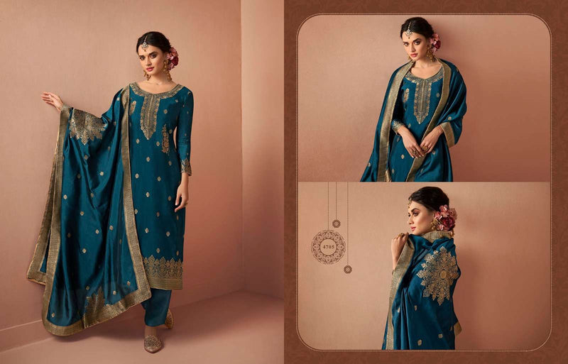 Zisa Charmy Alina Silk Javquard Exclusive Salwar Kameez