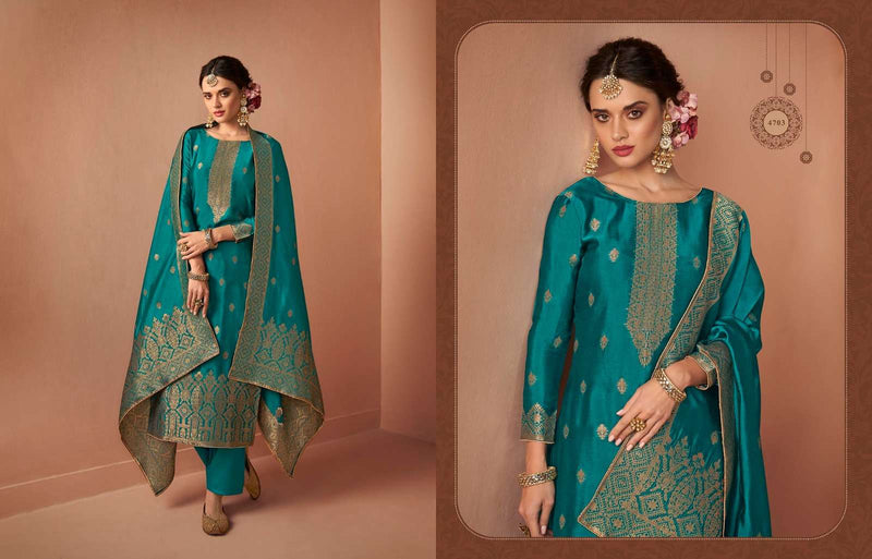 Zisa Charmy Alina Silk Javquard Exclusive Salwar Kameez