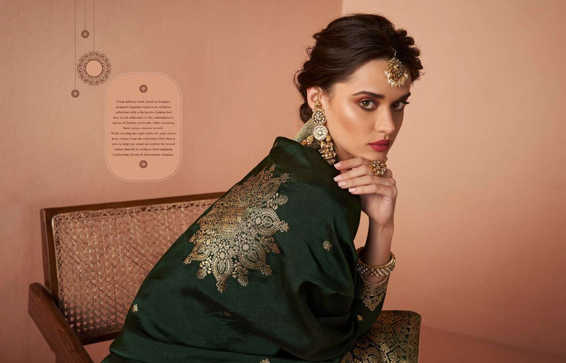 Zisa Charmy Alina Silk Javquard Exclusive Salwar Kameez