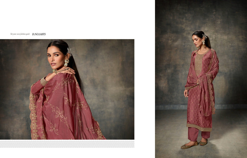 Zisa D No 1471 To 14875 Viscose Embroidery Regal Look Salwar Kameez