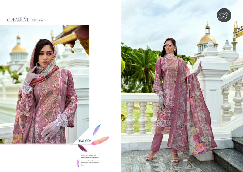 Zulfat Designer Suits Al Marina Cotton Digital Print Heavy Embroidery Fancy Suit