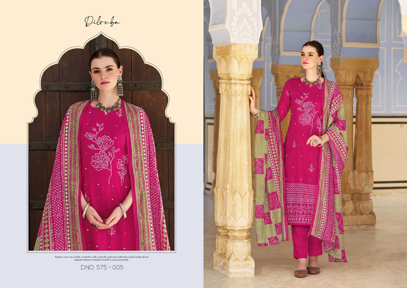 Zulfat Designer Suits Dilruba Vol 3 Cotton Designer Print Salwar Suit