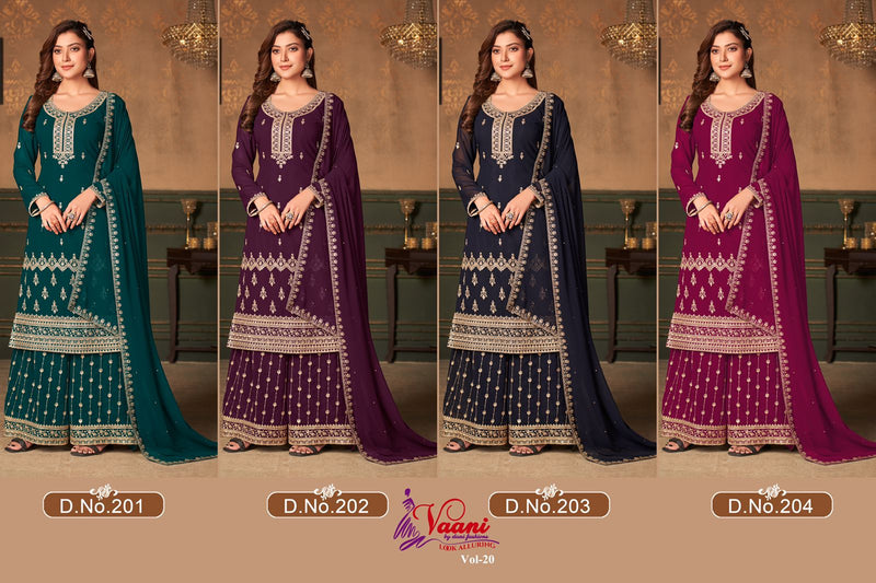 Dani Vanni Vol 20 Georgette Stylish Designer Festival Look Salwar Kameez