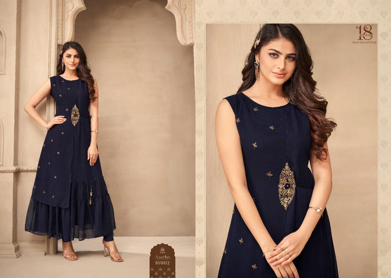 18 Attitude Aastha Vol 16 Fancy Exclusivfe Party Wear Collection