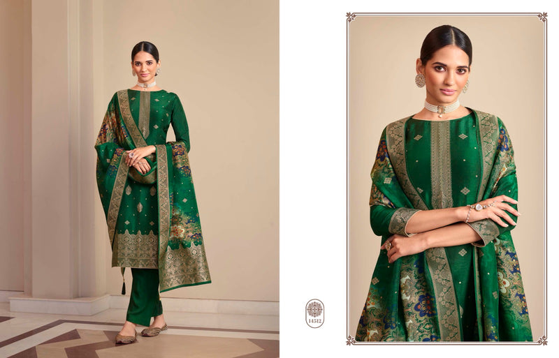 Zisa Arshi Vol 2 Dola Jacquard Fancy Partywear Designer Salwar Kameez