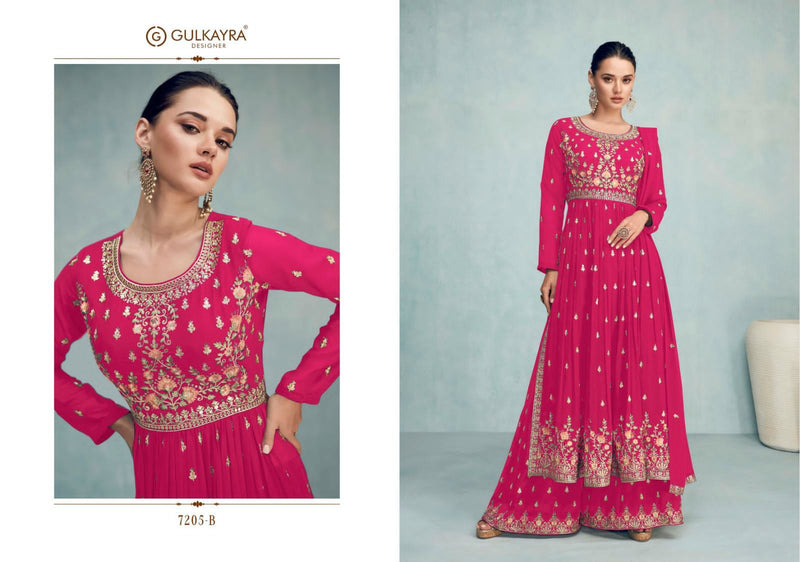 Gulkayra Designer Nayra Vol 5 Georgette Naira Cut Partywear Designer Kurti