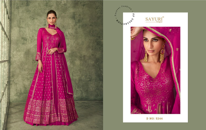 Sayuri Designer Inayat Real Georgette Partywear Designer kurti