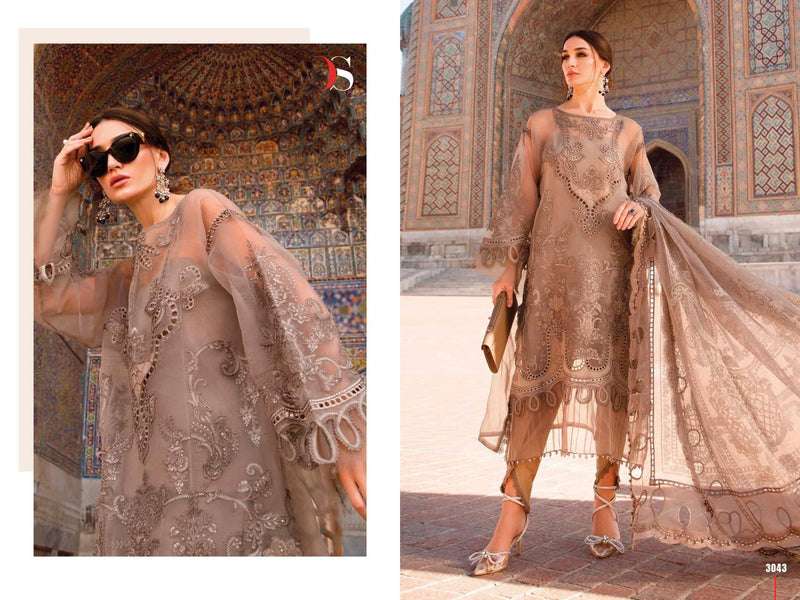 Deepsy Suits Maria B Vouage A Luxury Lawn Pure Cotton Printed Heavy Embroidery Pakistani Salwar Suit
