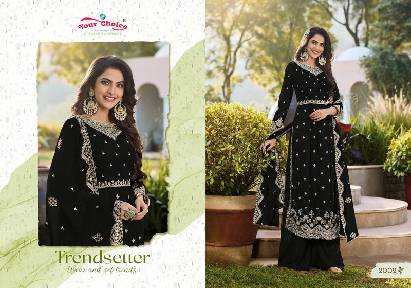 Your Choice Iconic Vol 2 Blooming Georgette Nayra Cut Partywear Designer Kurti