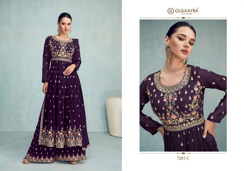 Gulkayra Designer Nayra Vol 5 Georgette Naira Cut Partywear Designer Kurti