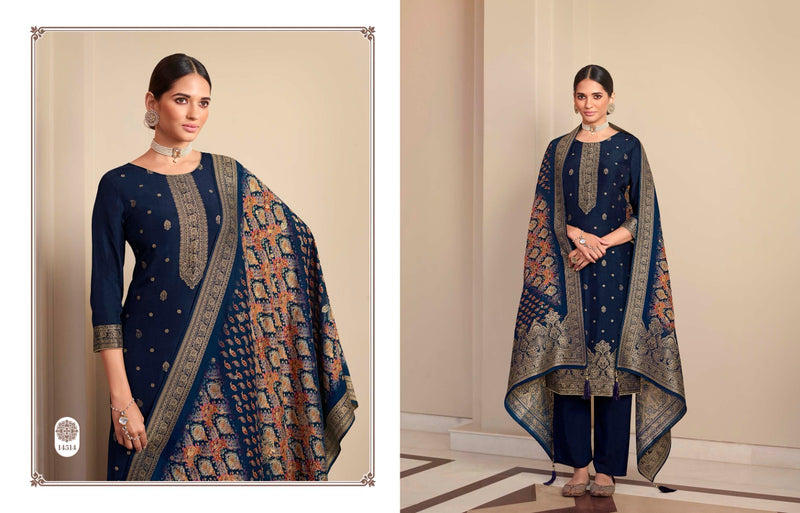 Zisa Arshi Vol 2 Dola Jacquard Fancy Partywear Designer Salwar Kameez
