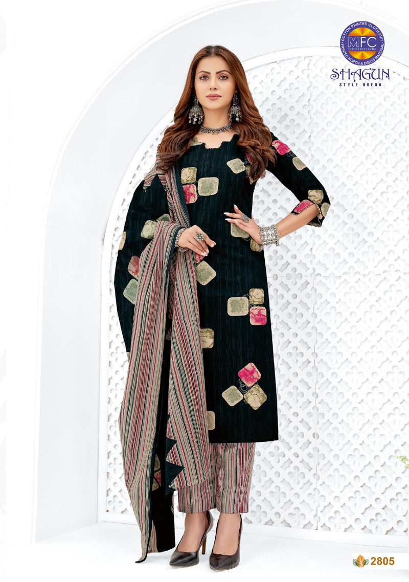 Mfc Shagun Vol 28 Heavy Cotton Printed Casual Wear Salwar Suit