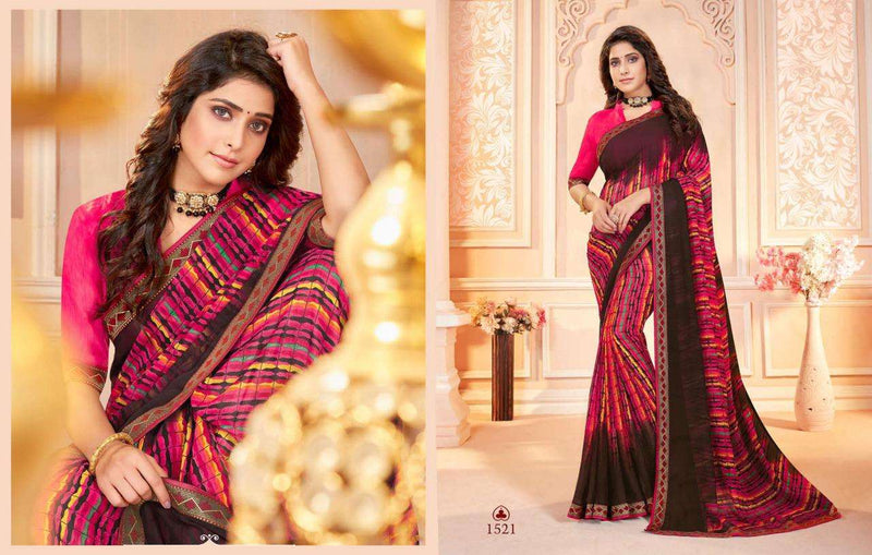 5D Designer Launch By Hemani Vol 2 Georgette With Fancy Printed Casual Wear Fancy Sarees
