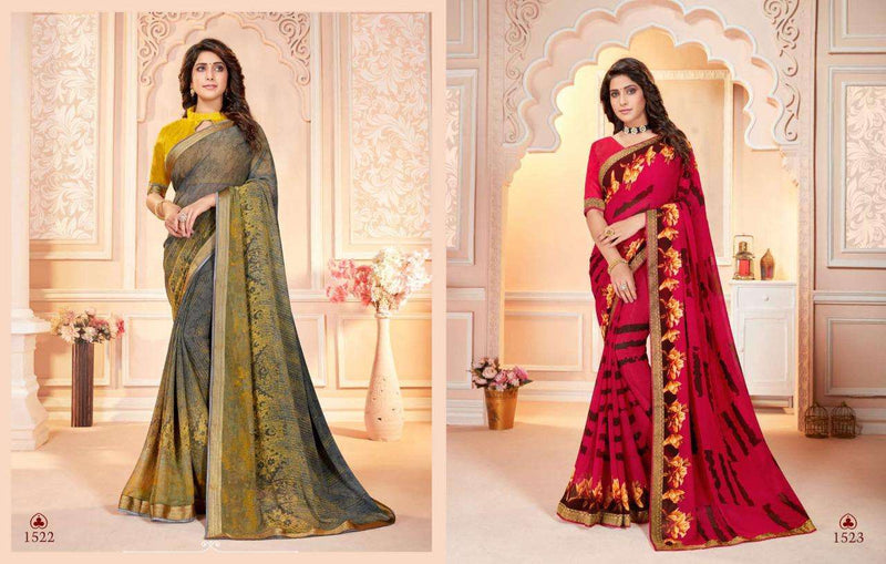 5D Designer Launch By Hemani Vol 2 Georgette With Fancy Printed Casual Wear Fancy Sarees