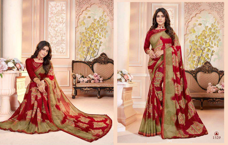 5D Designer Launch By Hemani Vol 2 Georgette With Fancy Printed Casual Wear Fancy Sarees