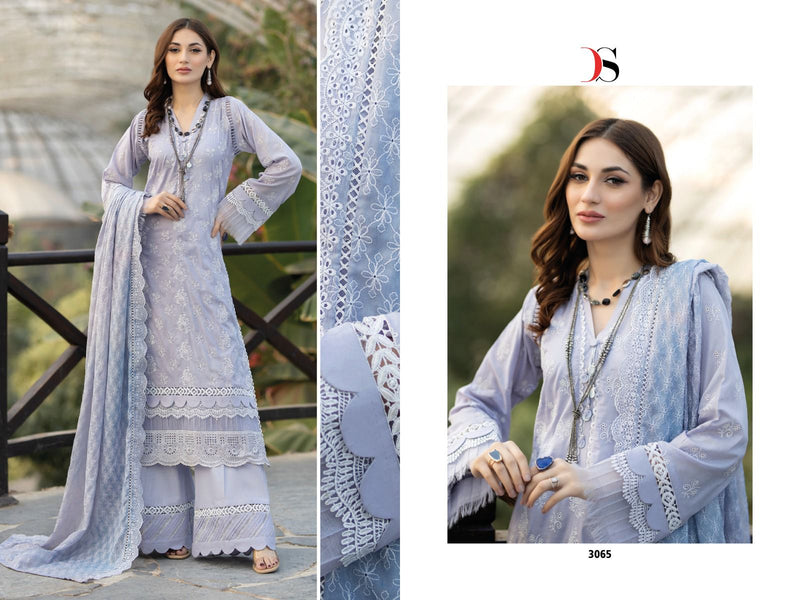 Deepsy Suits Adans Libas Chikankari 23 Pure Cotton Heavy Sifali Work Pakistani Salwar Suit