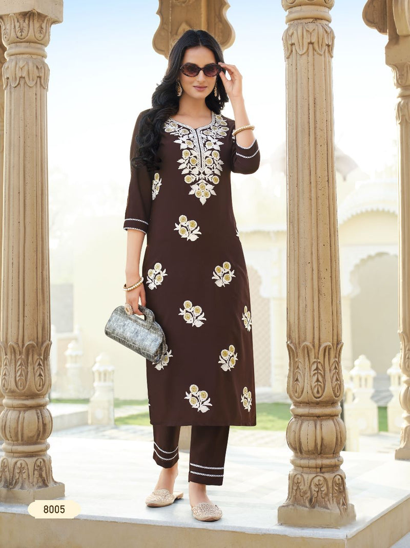 Syasii Designer Amelia Cotton Stylish Designer Partywear Kurti