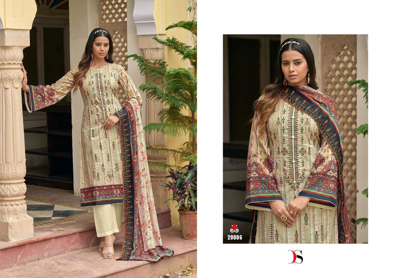 Deepsy Suits Bin Saeed Lawn Collection Vol 2 Pure Cotton Self Embroidery Work Pakistani Designer Salwar Suit