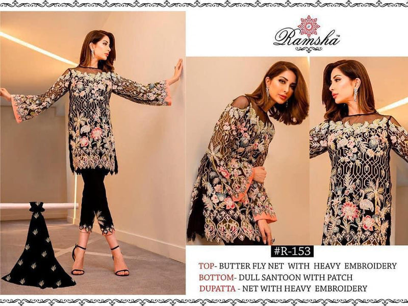 Ramsha R 153 Net Designer Salwar Kameez