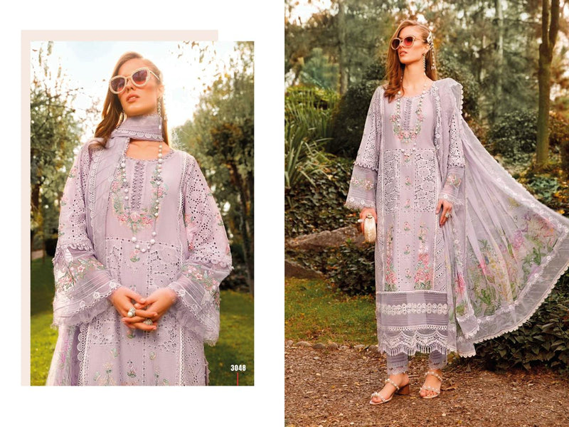 Deepsy Suits Maria B Vouage A Luxury Lawn Pure Cotton Printed Heavy Embroidery Pakistani Salwar Suit
