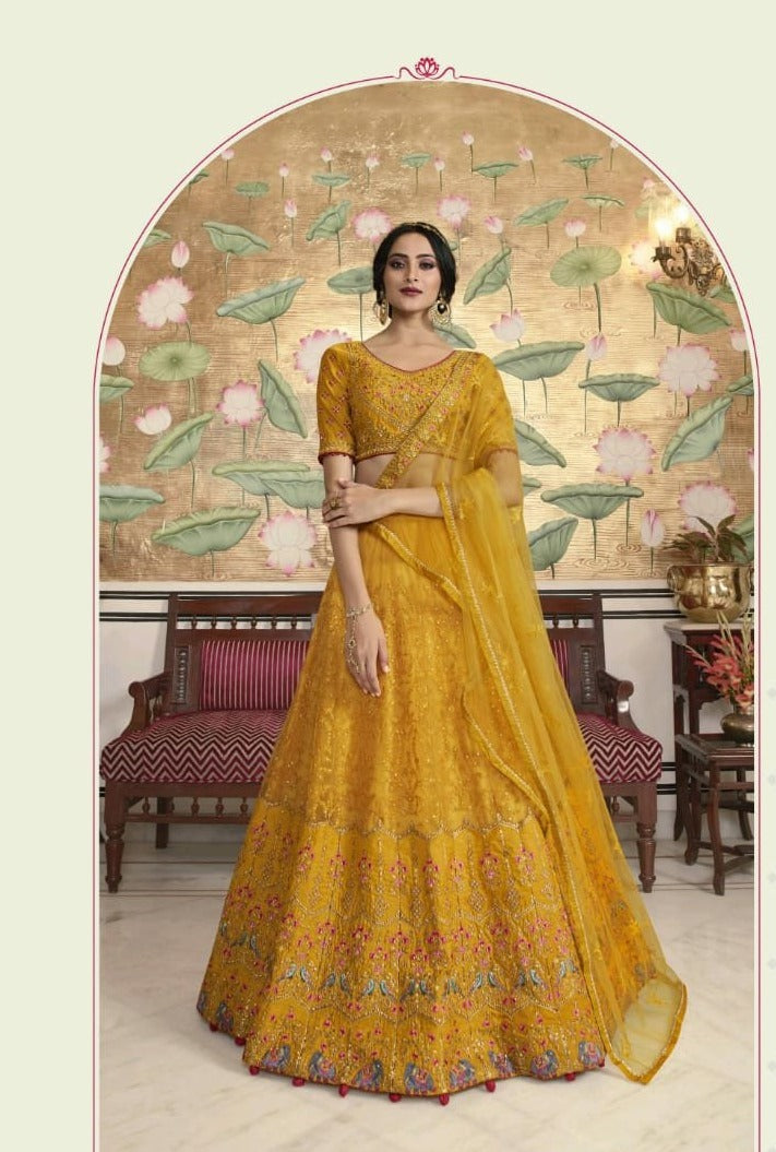Vritika LIfe Style Sparsh Vol 11 Fency Designer Lehenga