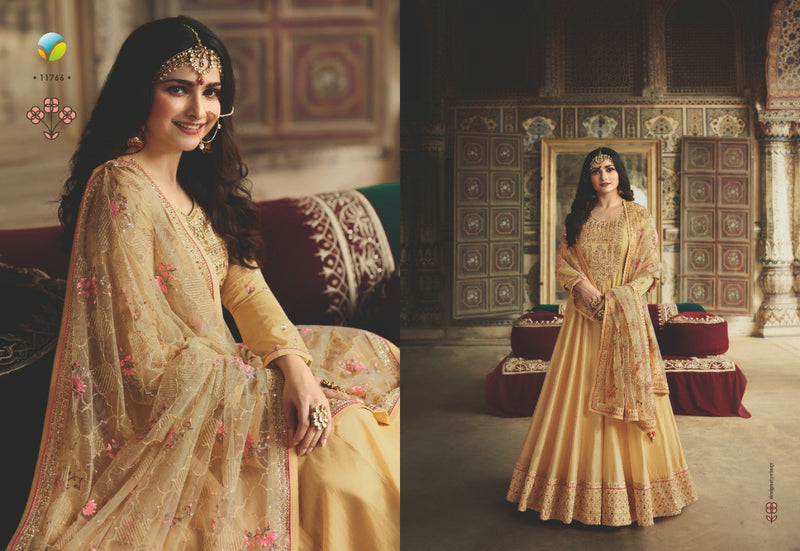 Vinay Fashion Rangmahal Hitlist Silk Stylish Designer Heavy Modern Style Festival Wear Salwar Suit