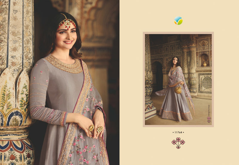 Vinay Fashion Rangmahal Hitlist Silk Stylish Designer Heavy Modern Style Festival Wear Salwar Suit