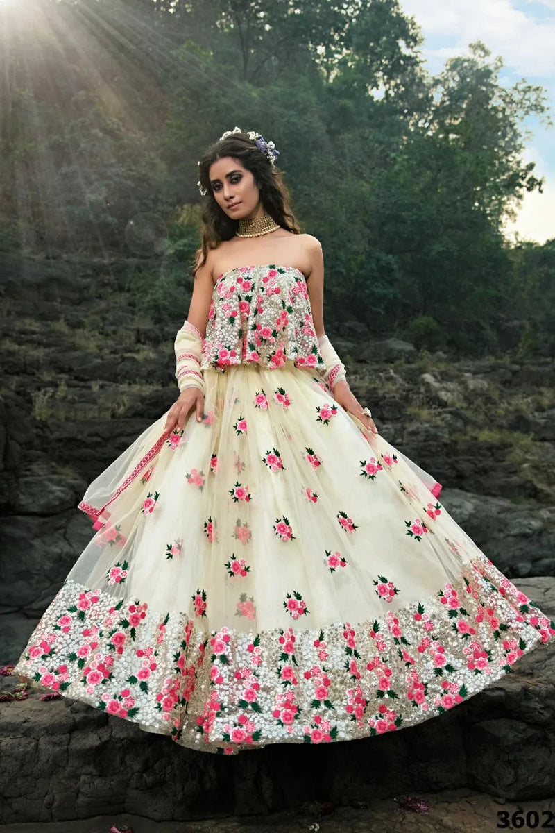 Virasat Euphoria Vol 4 Soft Net Stylish Designer Lehenga